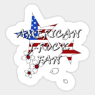 American J-rock Fan Sticker